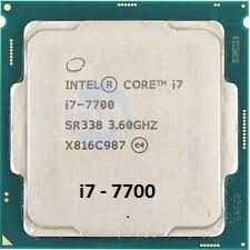 سی پی یو  اینتل CORE i7 نسل 7  مدل 7700